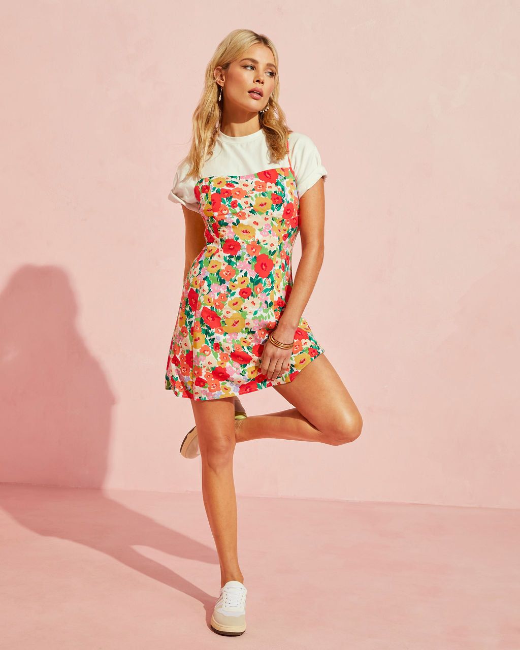 Summer Blooms Mini Dress - Multicolor - FINAL SALE sold by Vici product image thumbnail 6