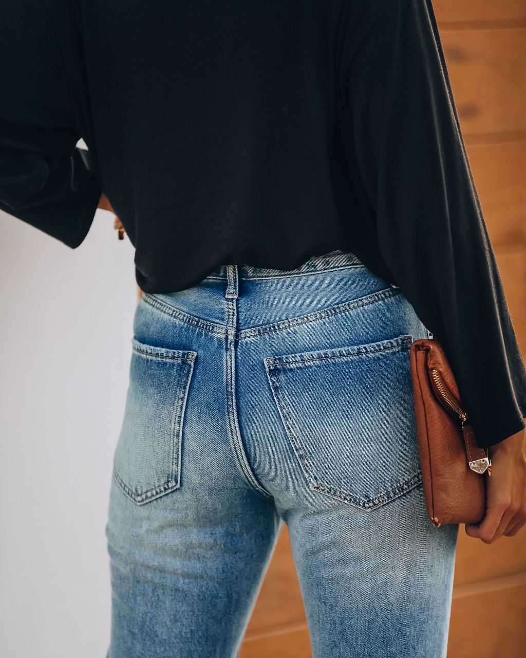 Sofia Distressed High Rise Denim - FINAL SALE sold by Vici product image thumbnail 12