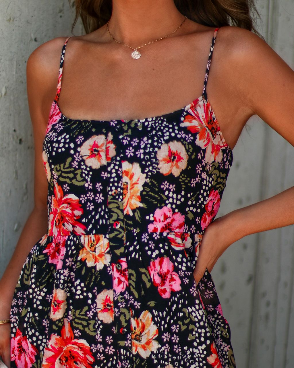 Cymbeline Floral Maxi Dress sold by Vici product image thumbnail 3