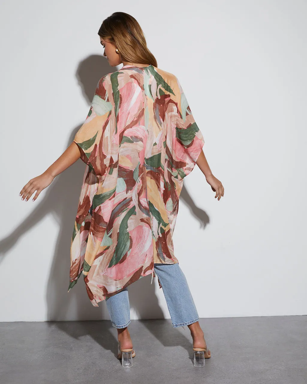 Del Rey Printed Open Front Kimono sold by Vici product image thumbnail 4