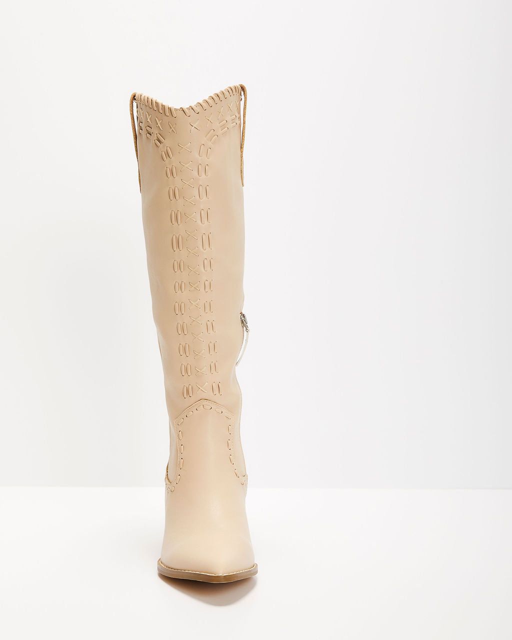 Ferris Heeled Boots - Beige sold by Vici product image thumbnail 3