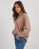 Wiley Relaxed Turtleneck Sweater sold by Vici
