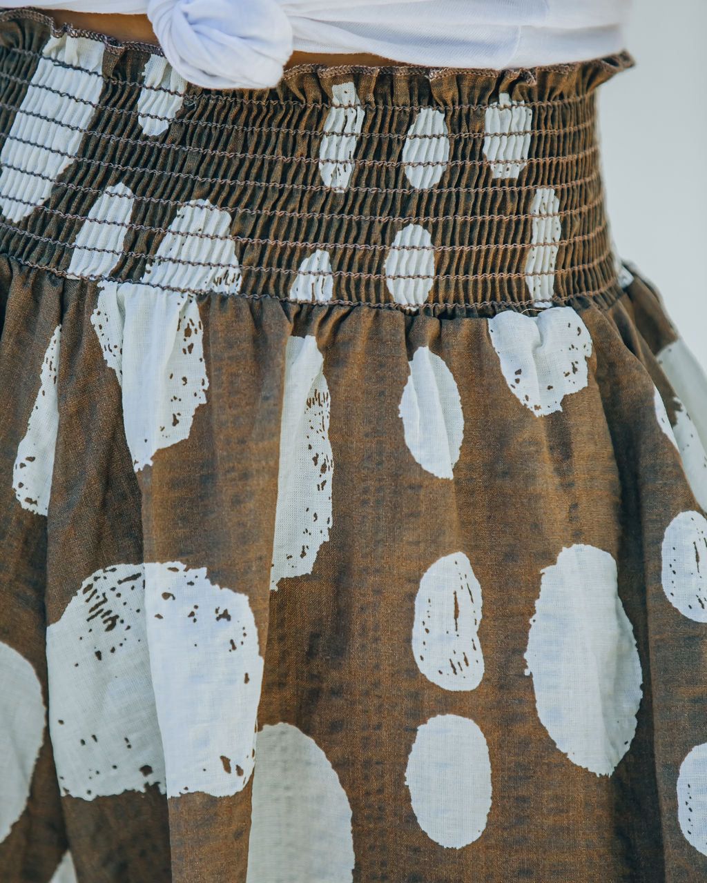 Valentina Cotton Pocketed Polka Dot Shorts - FINAL SALE sold by Vici product image thumbnail 4