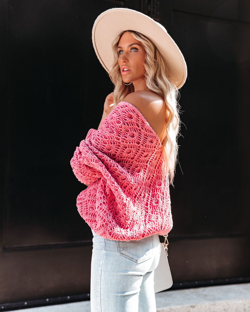 Cole Valley Chenille Sweater - Bubblegum Pink - FINAL SALE sold by Vici product image thumbnail 9