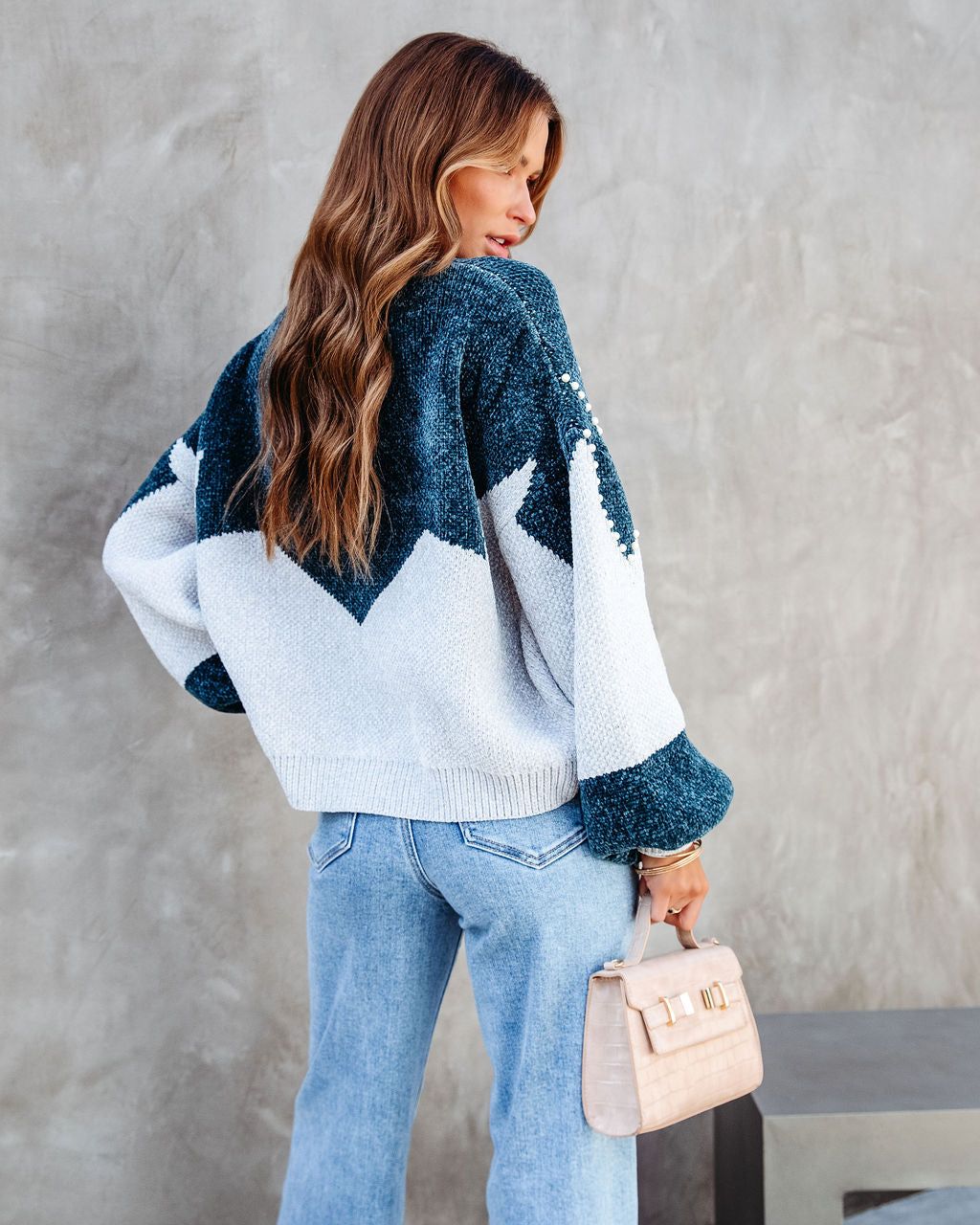 Vivianna Embellished Chenille Sweater sold by Vici product image thumbnail 4