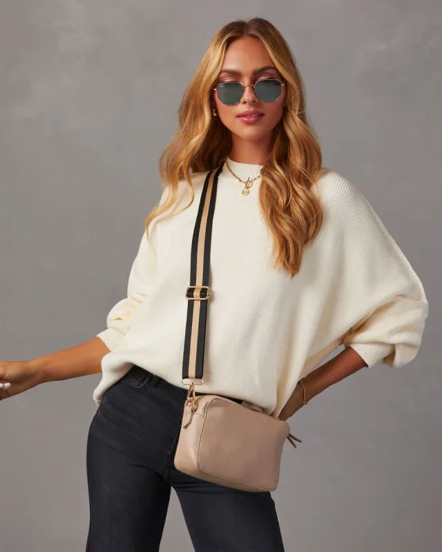 Skylie Crossbody Camera Bag - Beige sold by Vici