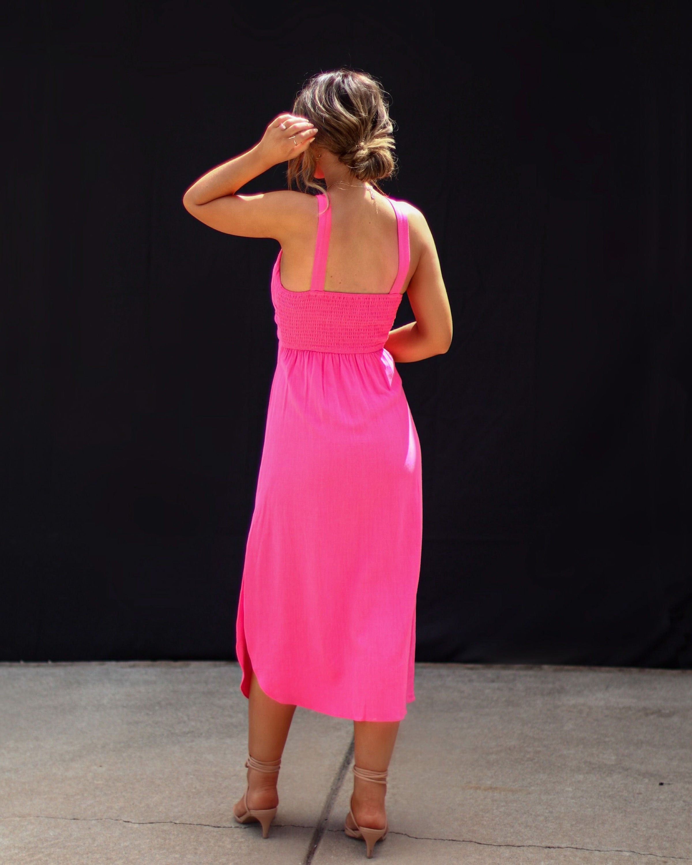 Enigmatic Charm Cutout Midi Dress - Orchid - FINAL SALE sold by Vici product image thumbnail 4