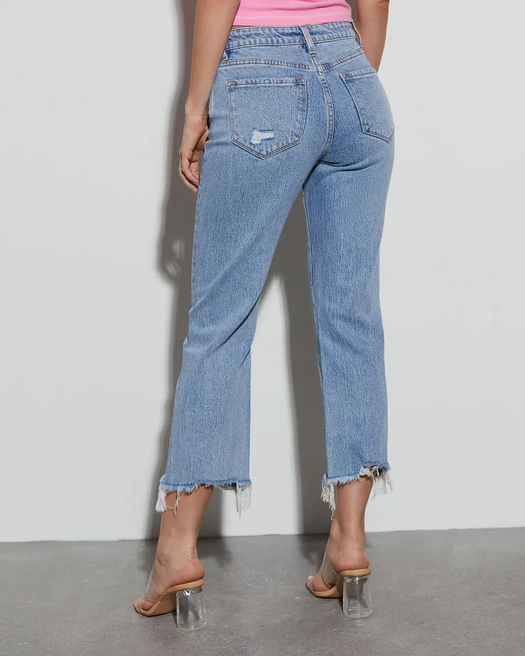 Silvanna Straight Leg Denim Jeans sold by Vici product image thumbnail 4