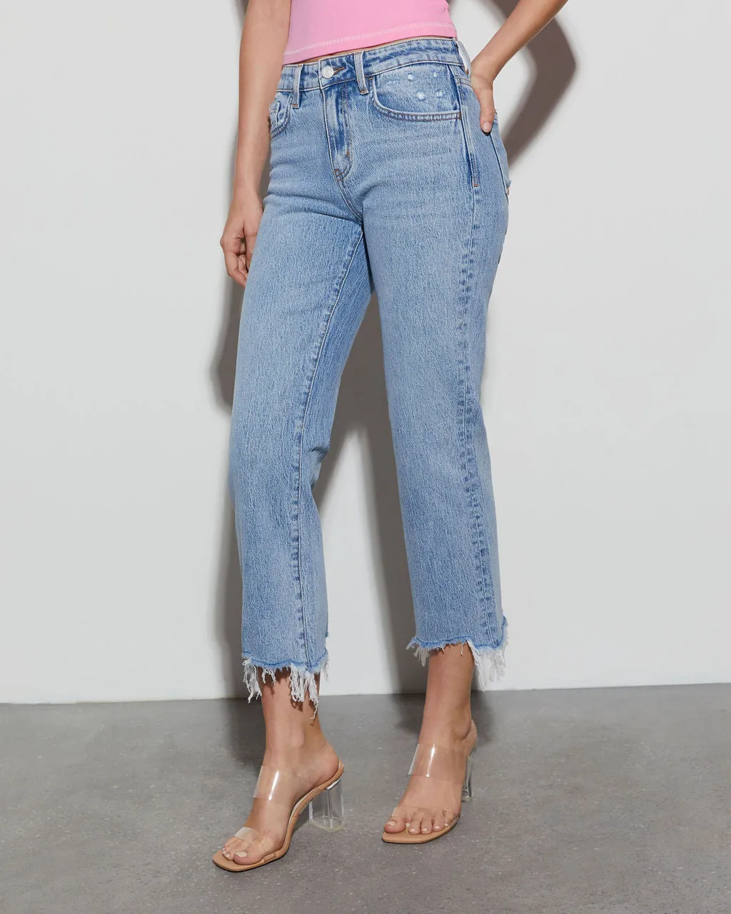 Silvanna Straight Leg Denim Jeans sold by Vici product image thumbnail 3