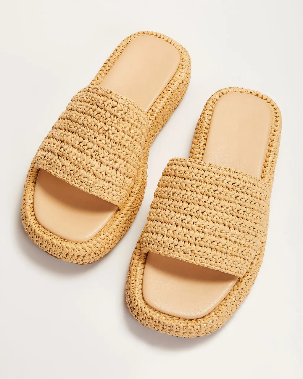Bernadette Raffia Flat Sandal sold by Vici product image thumbnail 5