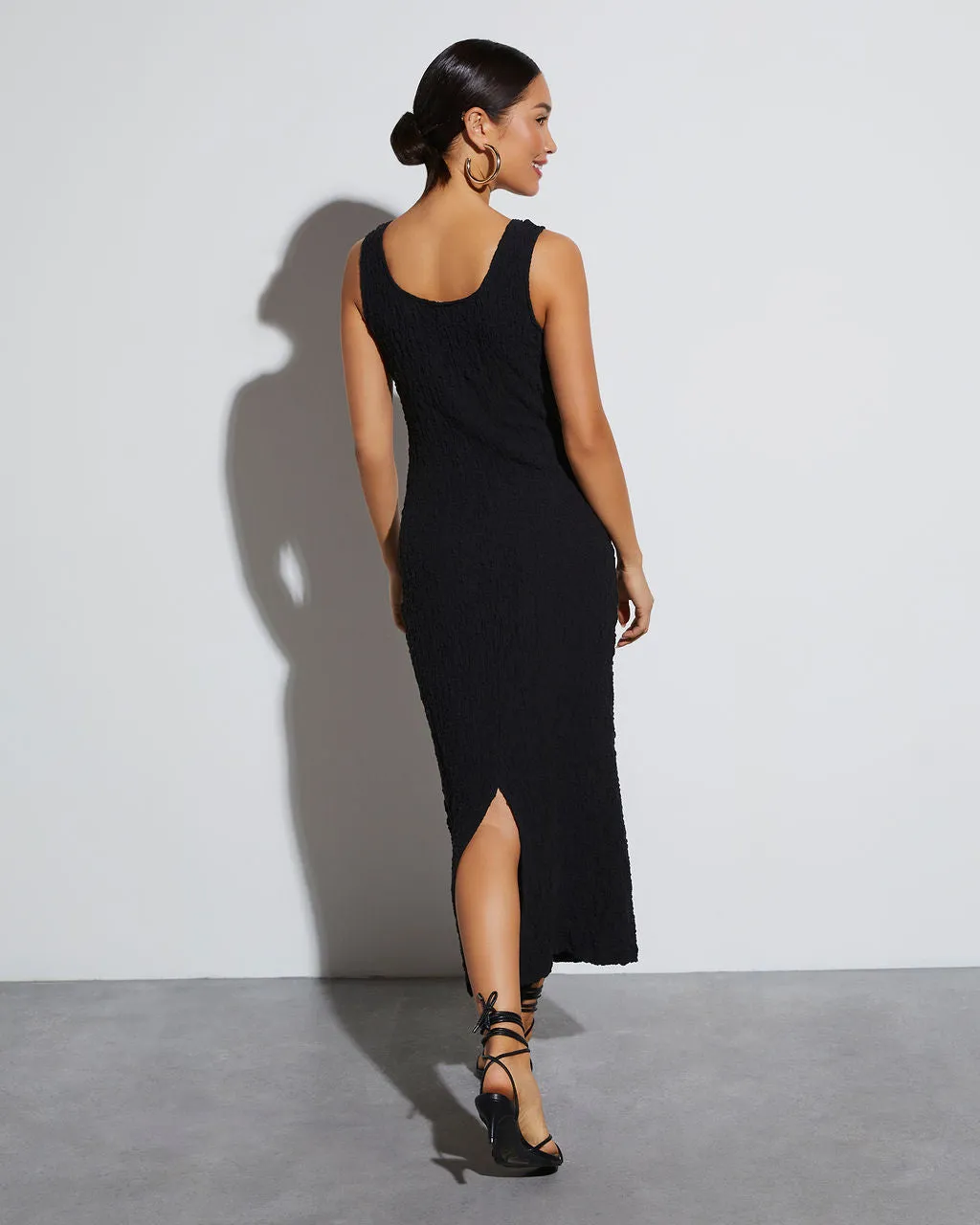Margie Textured Maxi Dress sold by Vici product image thumbnail 5