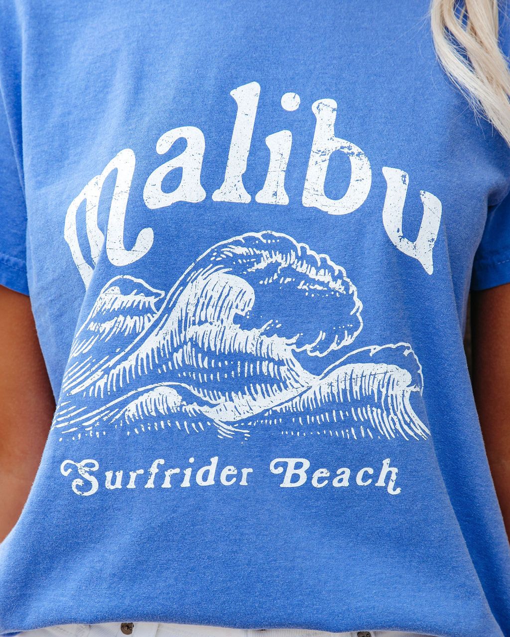 Malibu Surfrider Cotton Tee - FINAL SALE sold by Vici product image thumbnail 4