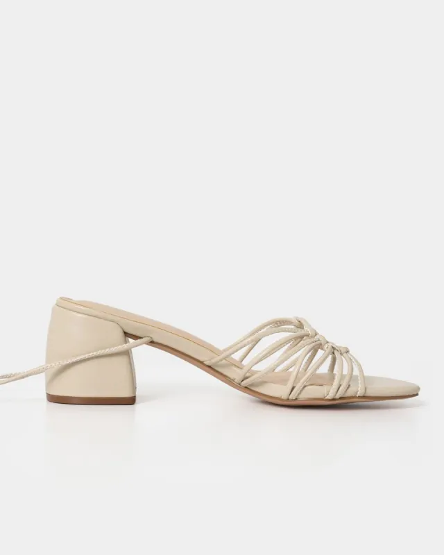 Celia Strappy Lace Up Heels sold by Vici