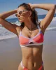 Salome Colorblock Bikini Top sold by Vici
