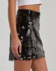 Spencer Paillette Sequin Mini Skirt sold by Vici