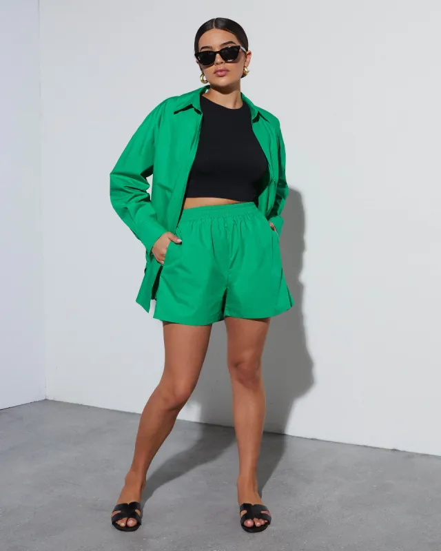 Infinity Cotton Pocketed Shorts sold by Vici