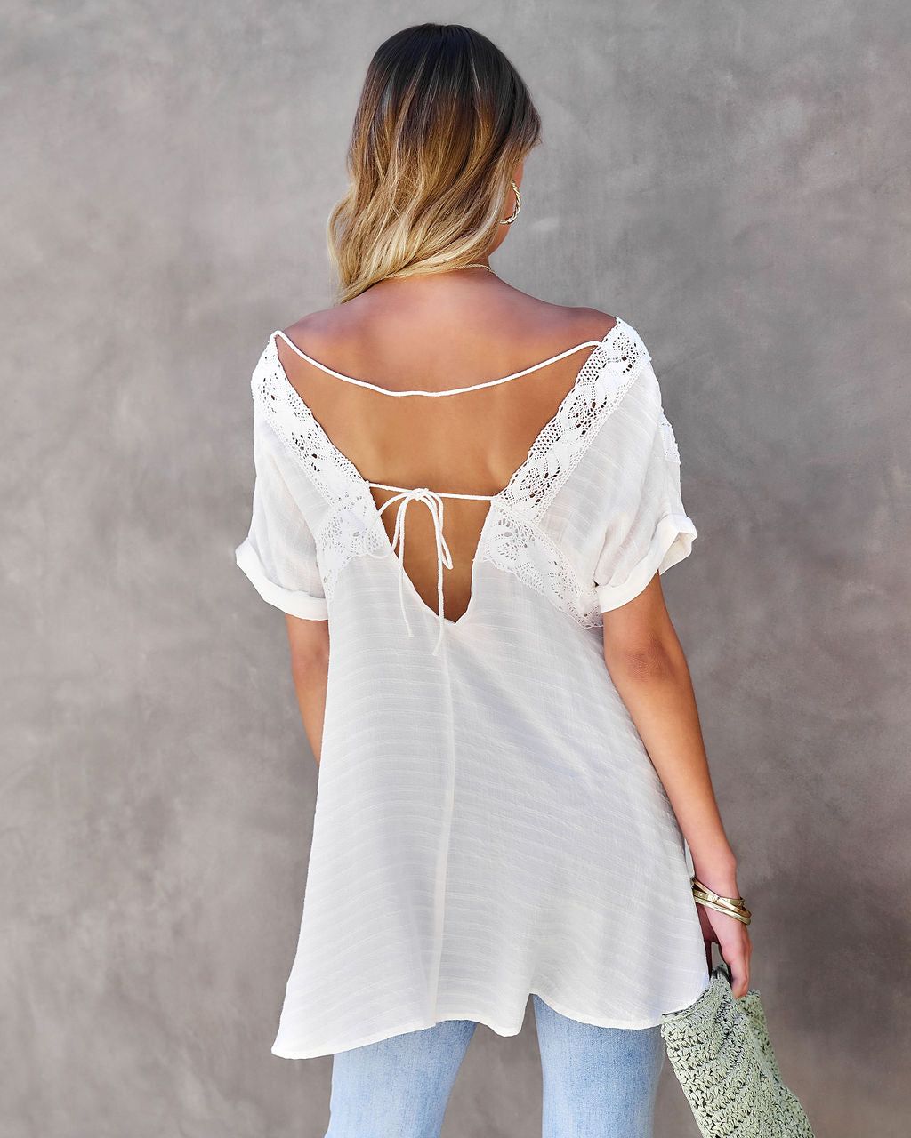 Love Always Lace Top - Cream - FINAL SALE sold by Vici product image thumbnail 2