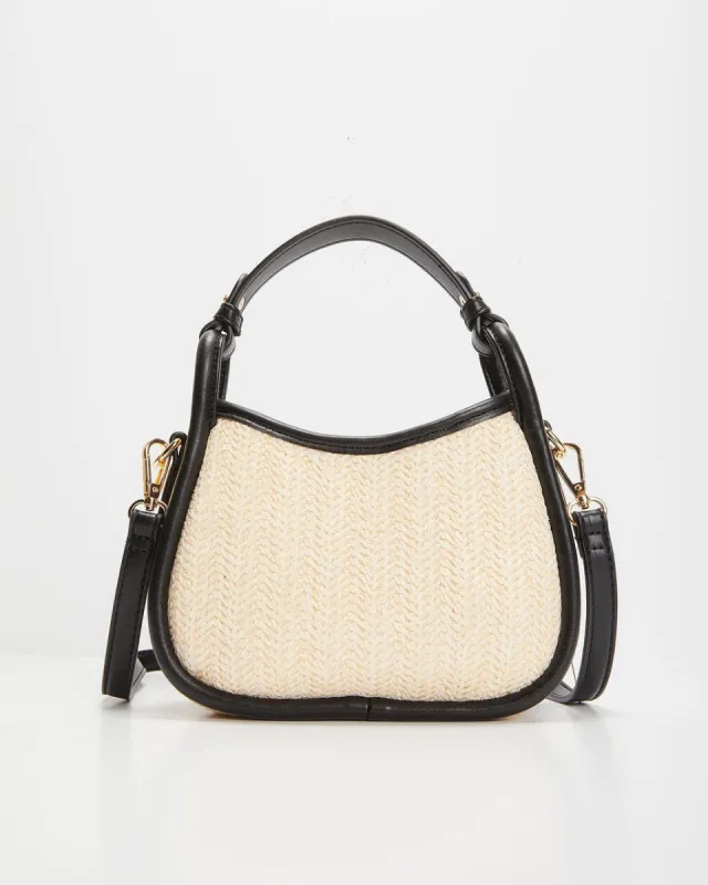 Montauk Woven Handbag sold by Vici