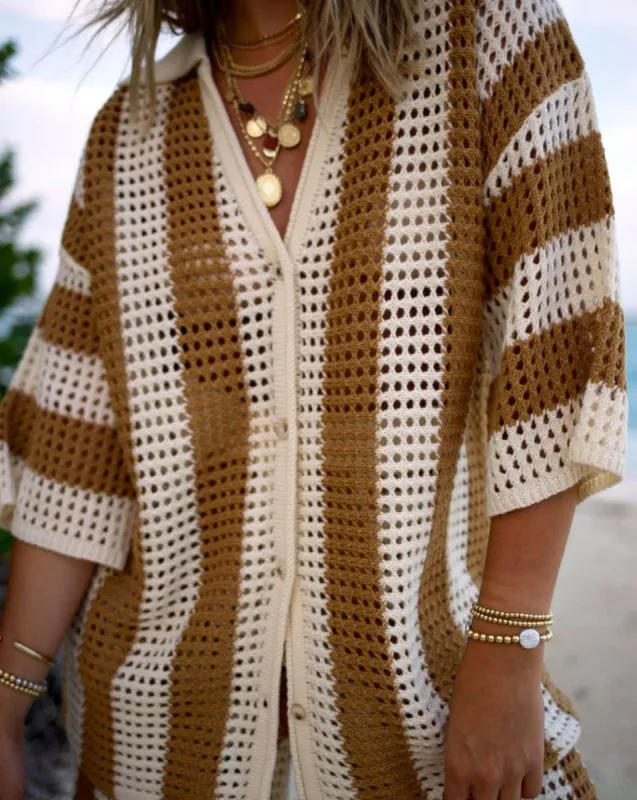 bradley-crochet-button-down-cover-up-top-1 sold by Vici