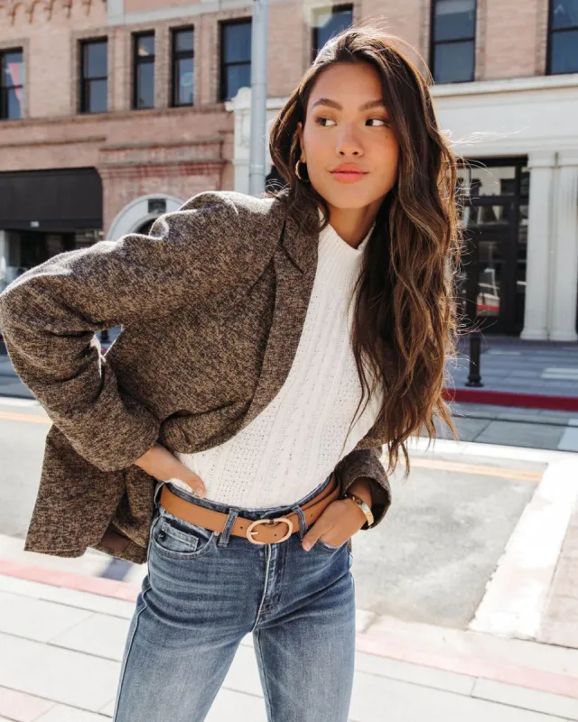 Wintour Pocketed Blazer sold by Vici