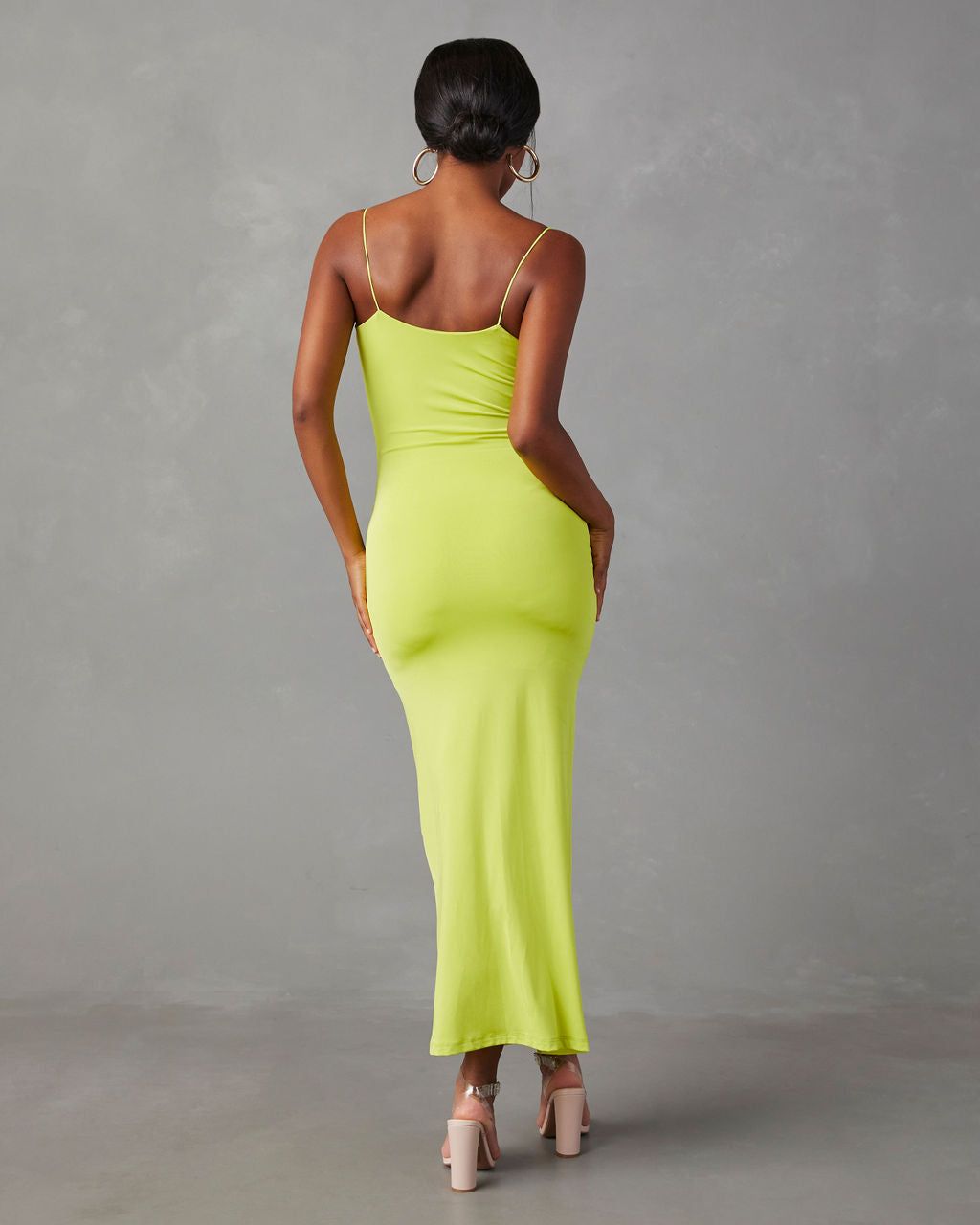 Kiele Ruched Maxi Dress - Kiwi - FINAL SALE sold by Vici product image thumbnail 2