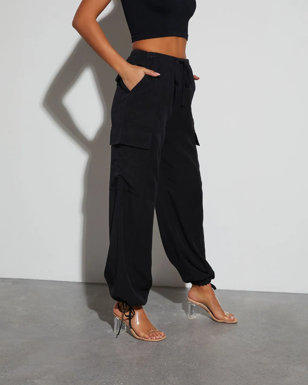 Copelan Mid Rise Cargo Pants sold by Vici product image thumbnail 3