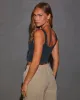 Elana Seamless Ribbed Crop Tank sold by Vici