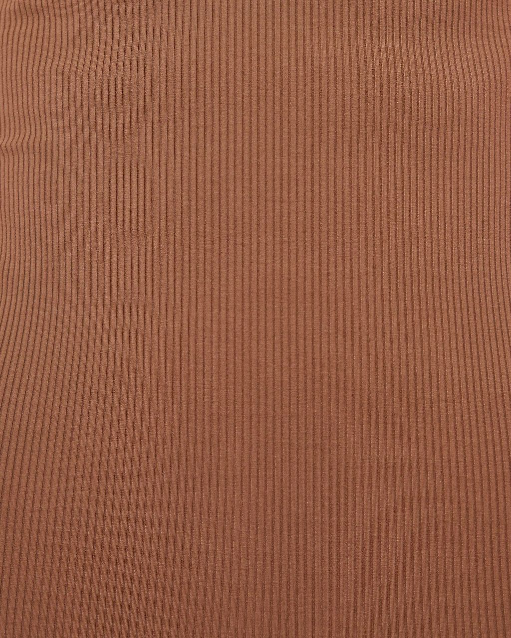 Good For Life Ribbed Midi Dress - Mocha - FINAL SALE sold by Vici product image thumbnail 3