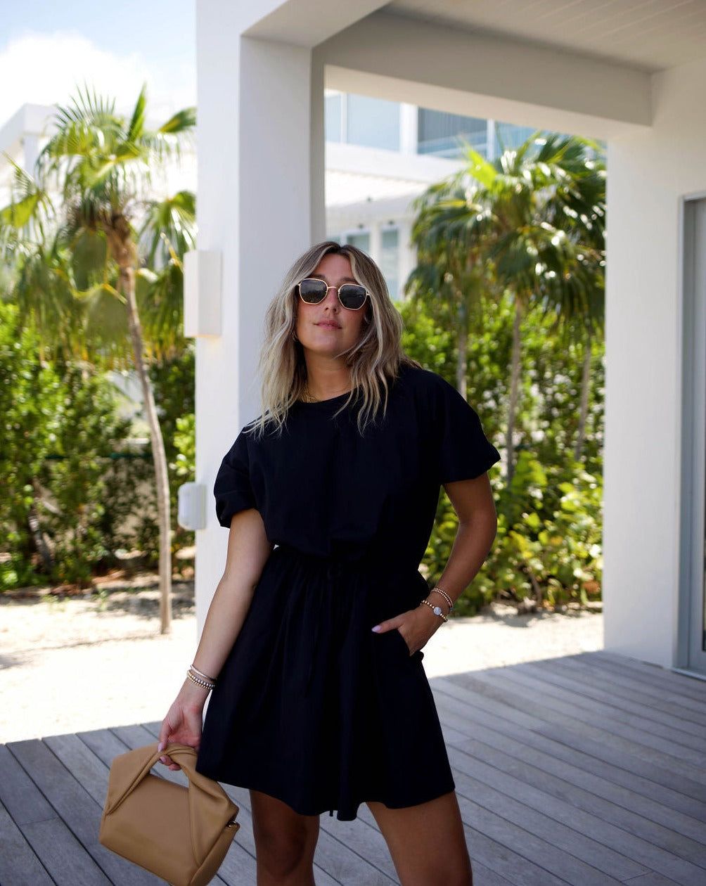 Everyday Essential Pocketed Dress sold by Vici product image thumbnail 5