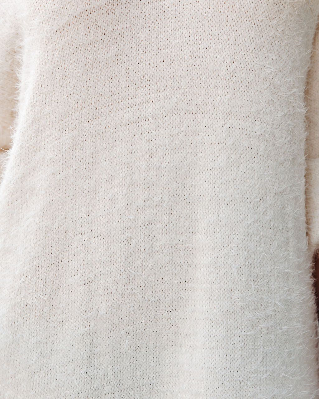 So In Love Knit Sweater Dress - Ivory - FINAL SALE sold by Vici product image thumbnail 4