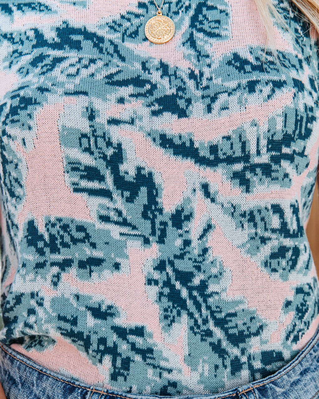 Lady Palm Cotton Sleeveless Top - FINAL SALE sold by Vici product image thumbnail 6