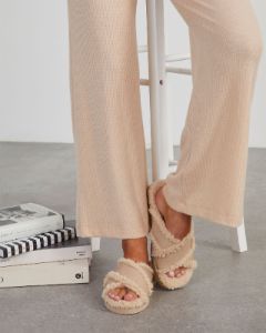 Billini Zelie Slides - Beige sold by Vici