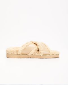 Billini Zelie Slides - Beige sold by Vici
