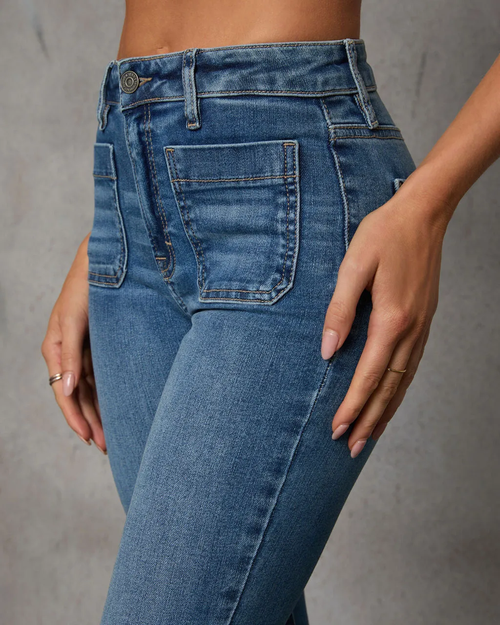 Daisy Mae High Rise Flare Jeans sold by Vici product image thumbnail 5
