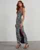 Dahlia Strapless Floral Slit Maxi Dress sold by Vici