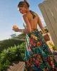 Ophira Tropical Print Maxi Dress sold by Vici