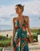Ophira Tropical Print Maxi Dress sold by Vici