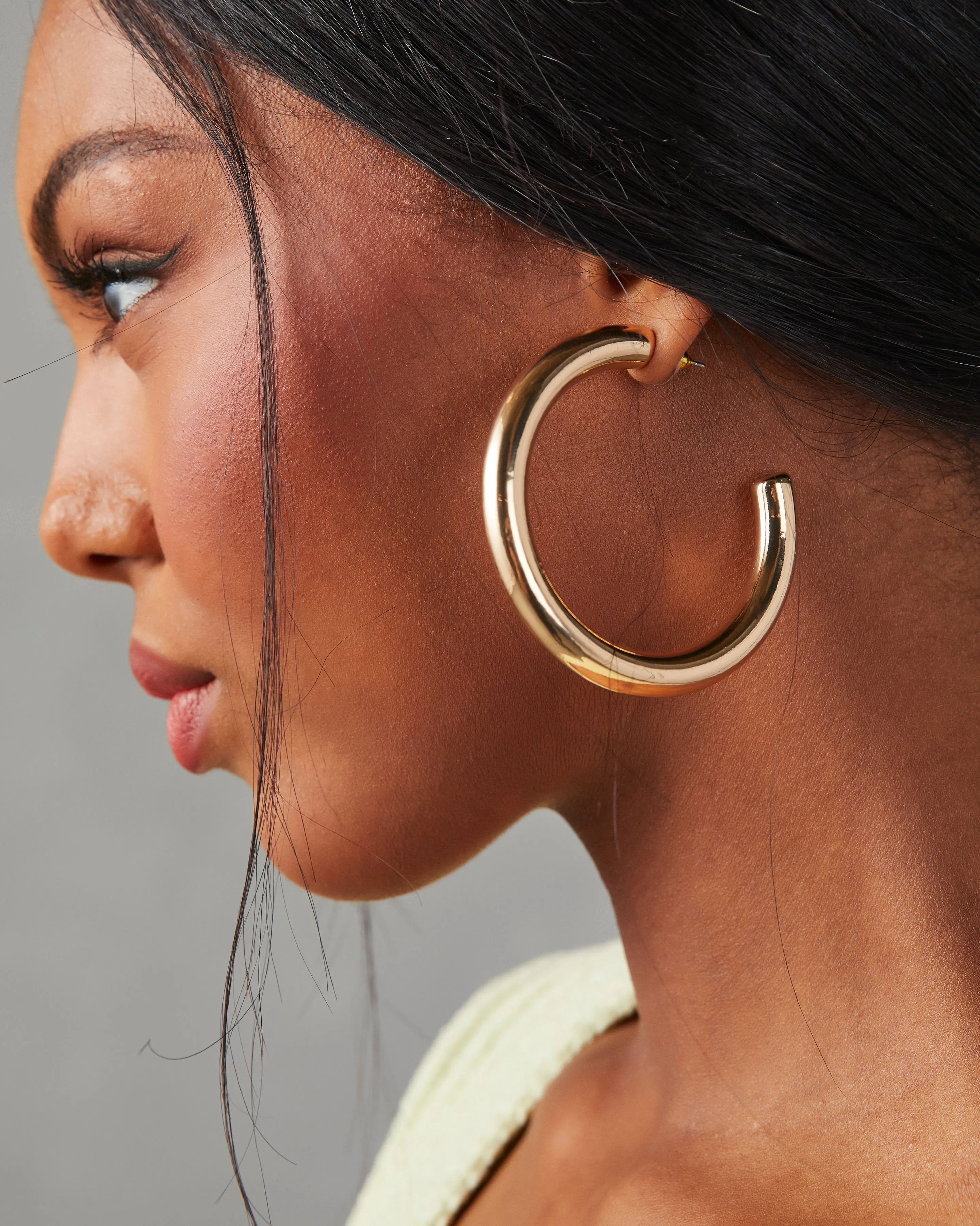 Empire Large Hoops sold by Vici product image thumbnail 4