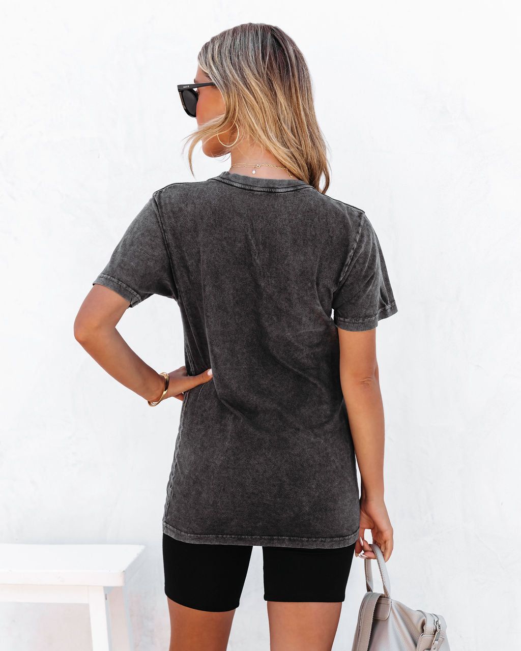 Vintage Rose Cotton Tee - FINAL SALE sold by Vici product image thumbnail 2