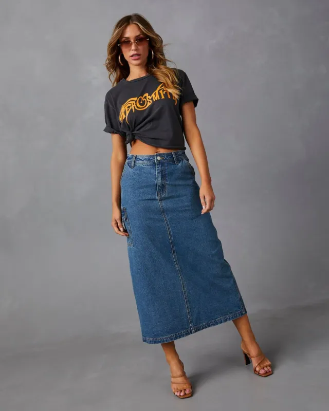 Aerosmith Cotton Tee sold by Vici