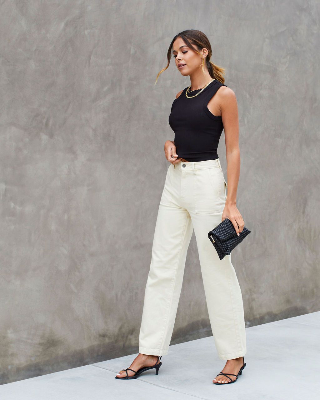 Forever Thing Ribbed Crop Tank - Black - FINAL SALE sold by Vici product image thumbnail 6