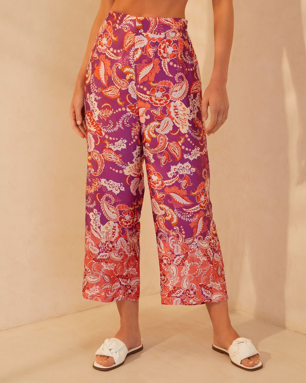 Merryn Satin Wide Leg Pants - Plum - FINAL SALE sold by Vici product image thumbnail 7