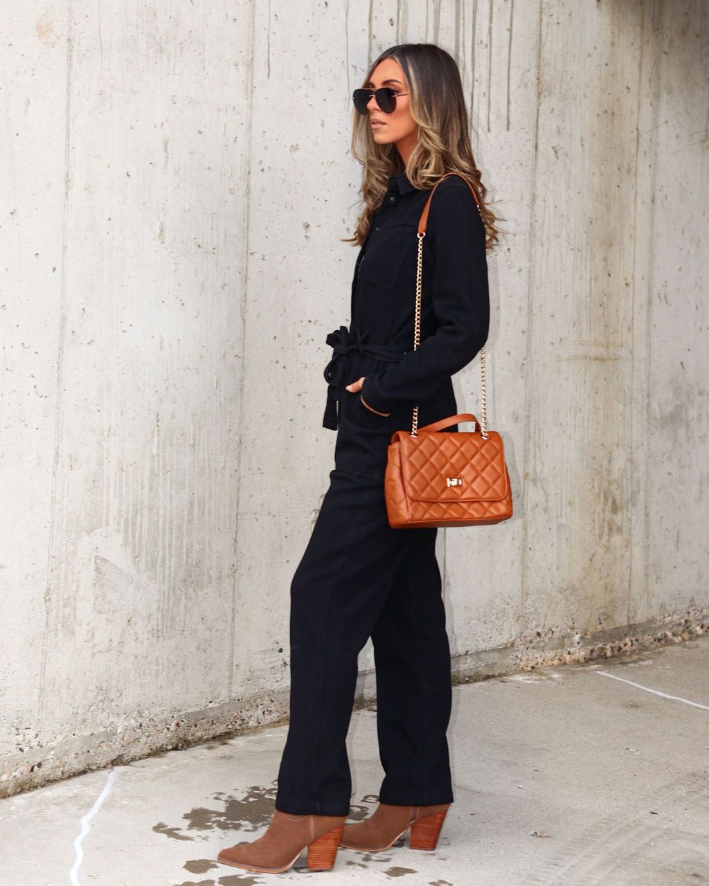 Fiercely Unapologetic Cotton Pocketed Jumpsuit sold by Vici product image thumbnail 3