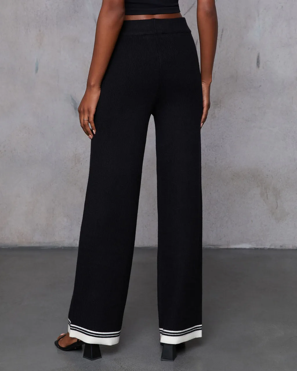 Tesnie Contrast High Rise Pant sold by Vici product image thumbnail 4