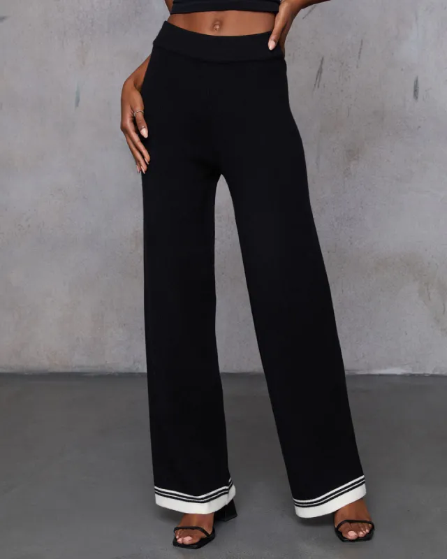 Tesnie Contrast High Rise Pant sold by Vici