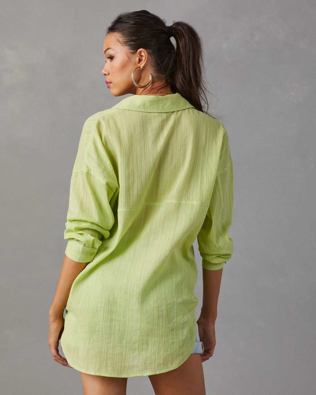 Karyn Button Down Top sold by Vici product image thumbnail 4