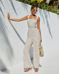 After Dark Cutout Jumpsuit sold by Vici