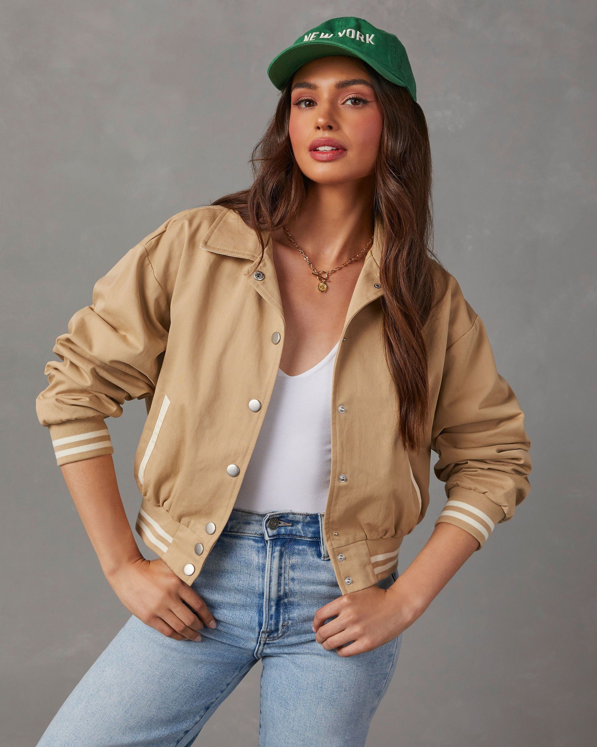 Wilson Varsity Bomber Jacket sold by Vici