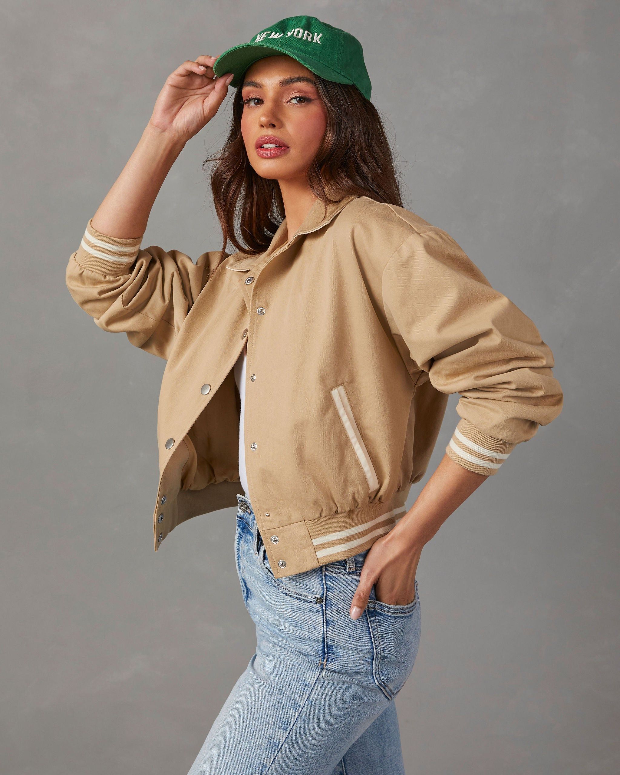 Wilson Varsity Bomber Jacket sold by Vici product image thumbnail 3