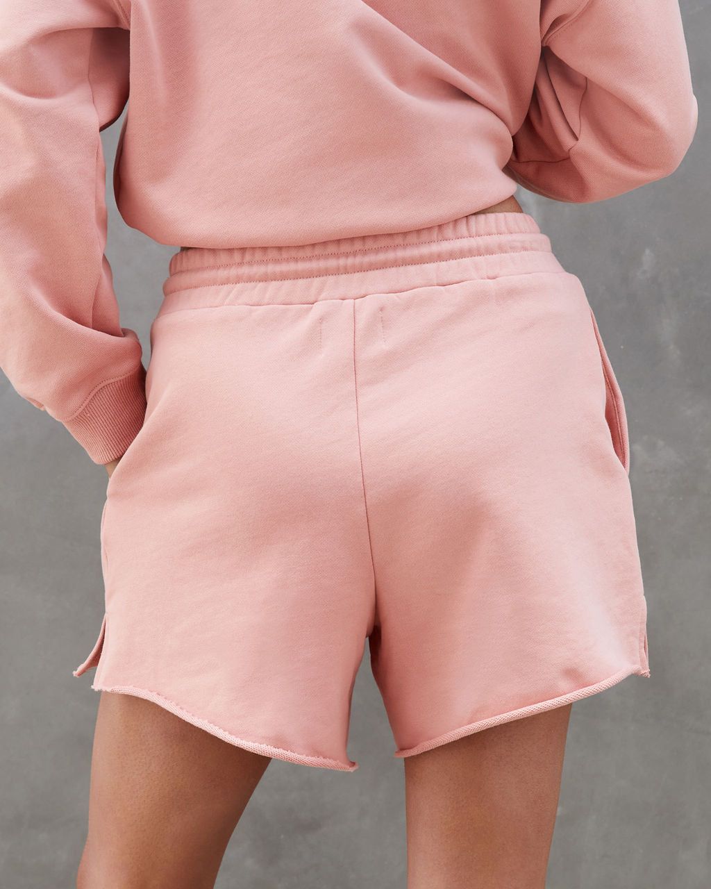 Carly Cotton Pocketed Drawstring Shorts sold by Vici product image thumbnail 5